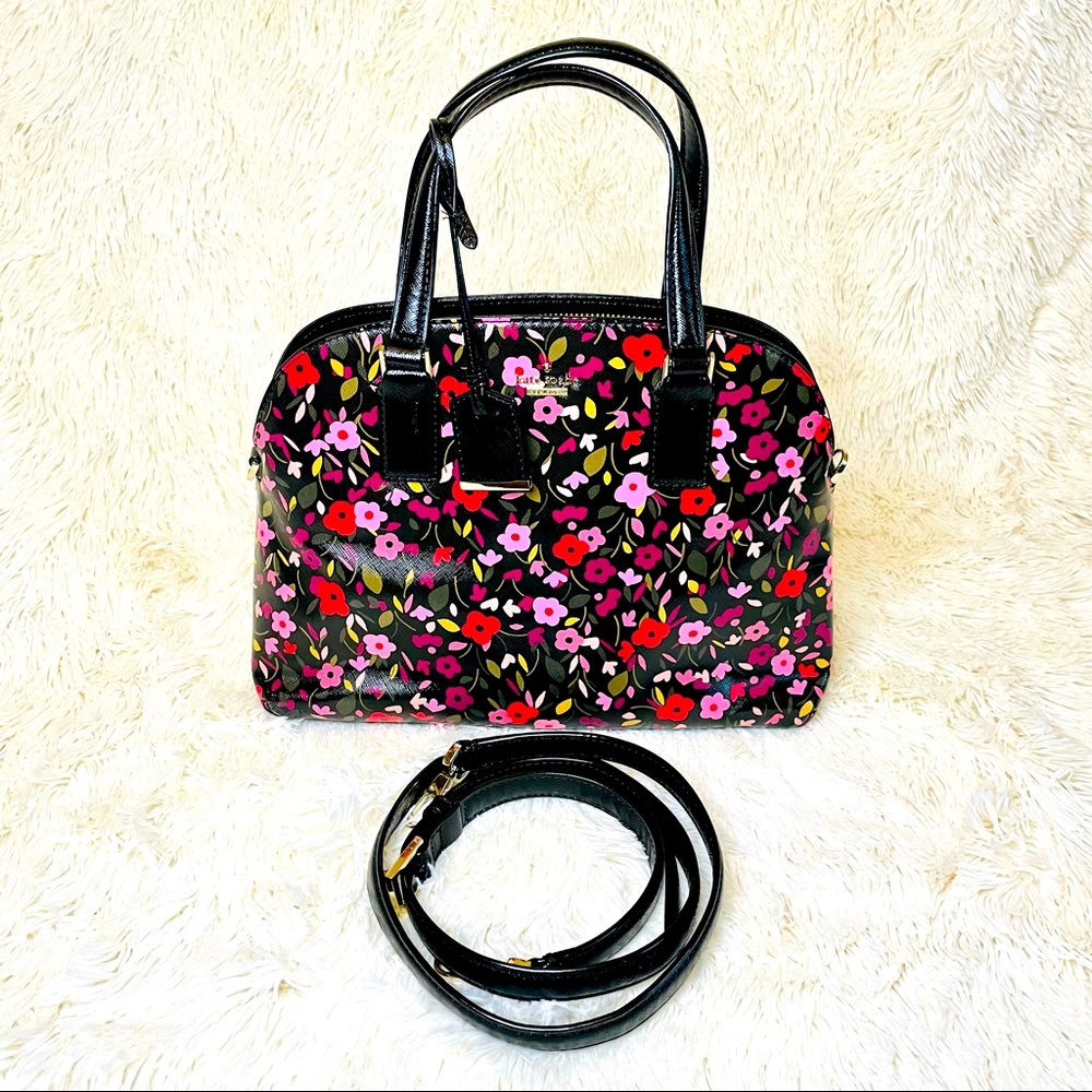 Kate Spade Floral Satchel - Picture 6 of 14